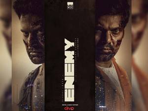 Enemy Tamil movie poster