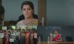 Vindhya Victim Verdict V3 Tamil movie poster